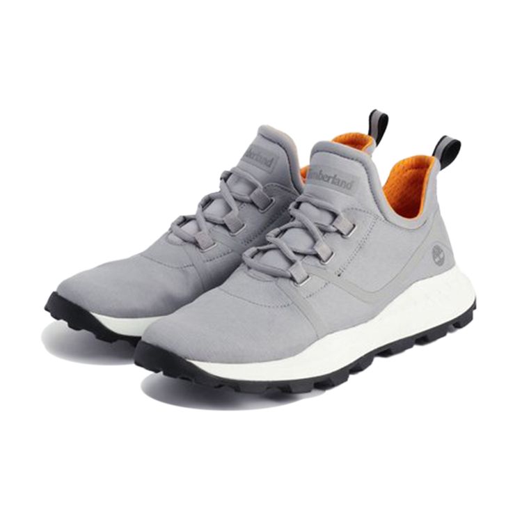 Timberland Brooklyn Series Comfortable Durable Breathable Low-Top Sports Casual Shoes Men Sneaker Cool-Gray A2D6V