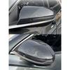 Pair Gloss ABS Carbon Fiber Car Side Mirror Cover Case For Hyundai Tucson 21-23