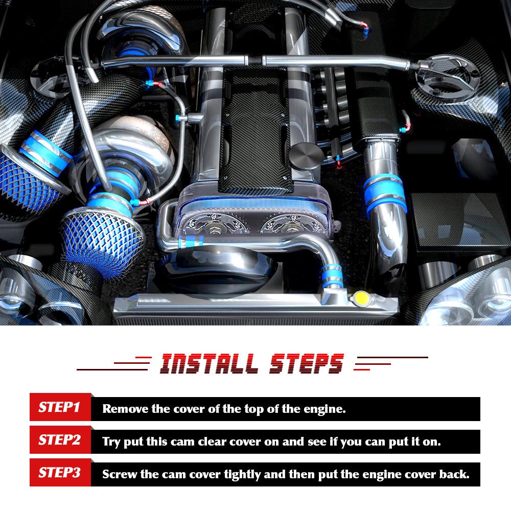 Легкая прозрачная крышка ремня ГРМ для двигателя 2JZ