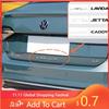Для VW Для Volkswagen GTI/CC/V6/V8/Caddy/Jetta/Lavida специальная наклейка-шильдик на багажник из АБС-пластика серебристо-черная декоративная наклейка w