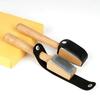 With Protector Cover Suede Sole Wire Shoe Brush Wooden Dance Shoes Cleaning Brush  Household