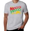 Наслаждайтесь винтажной футболкой Mello Yello, оверсайз футболкой для мальчиков, с принтом животных, забавными подарками, хлопковыми футболками для мужчин, мужскими футболками