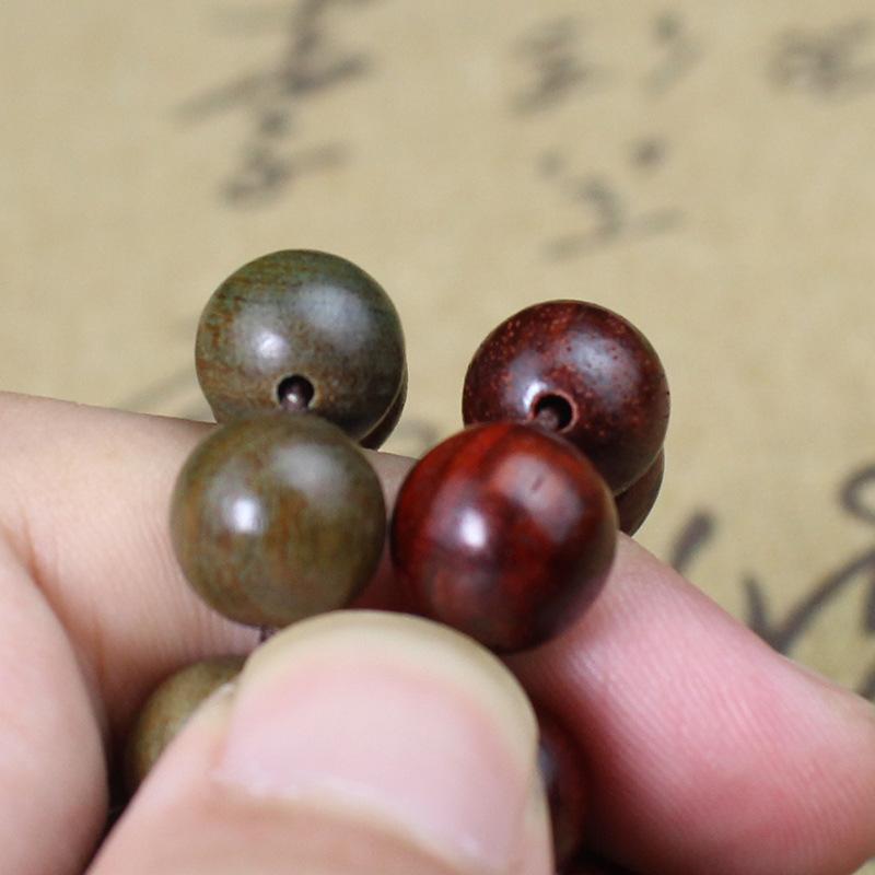 Браслеты из сандалового дерева 10 мм с одной петлей - буддийские бусины унисекс, четки, ювелирные изделия