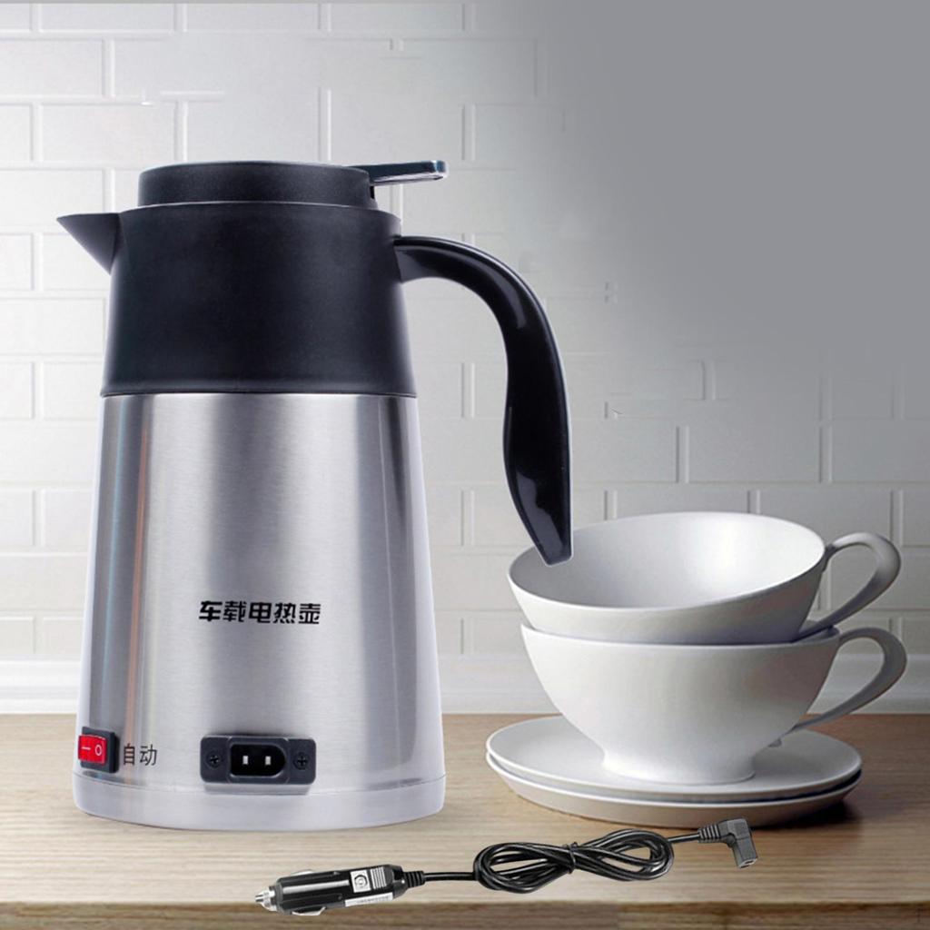 Автомобильный электрический чайник 1,2 л портативный для воды для кемпинга на открытом воздухе