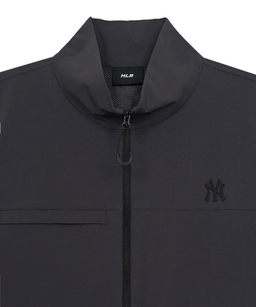 Mlb Gorpcore Detachable Windbreaker Ny (D.Charcoal Grey)