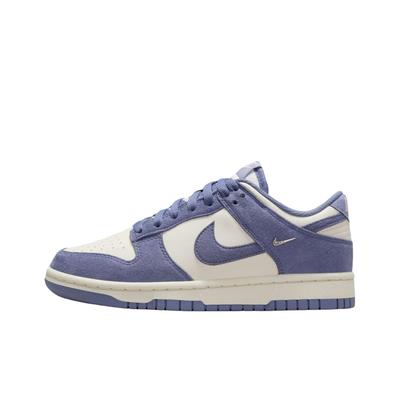 Dunk Low Mini Swoosh - World Indigo Женские кроссовки Фиолетовый Парус Металлик-серебристый IB4417-103
