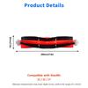 For Xiaomi MI Robot Vacuum Mop/Mop 2/Mop 2 Pro+ For Dreame F9 D9 Vacuum Cleaner Roller Brush Side Brush Spare Parts Replacement