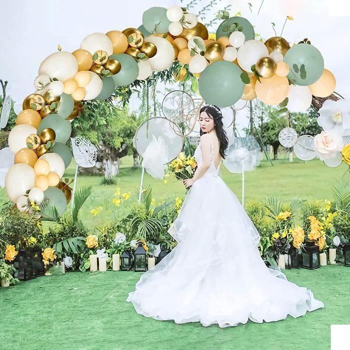 Kit de décoration - Non spécifié - Arche Ballons - Vert et Or - 102 pièces - Anniversaire, Mariage