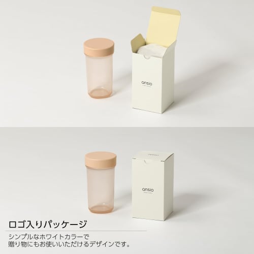 ansio (Ansio) 520ml Water Bottle/Shaker Bottle, Protein Shaker, Easy to Clean, Graduated, Pink, TPX Resin, Dishwasher Safe, Made in Japan, BC-11