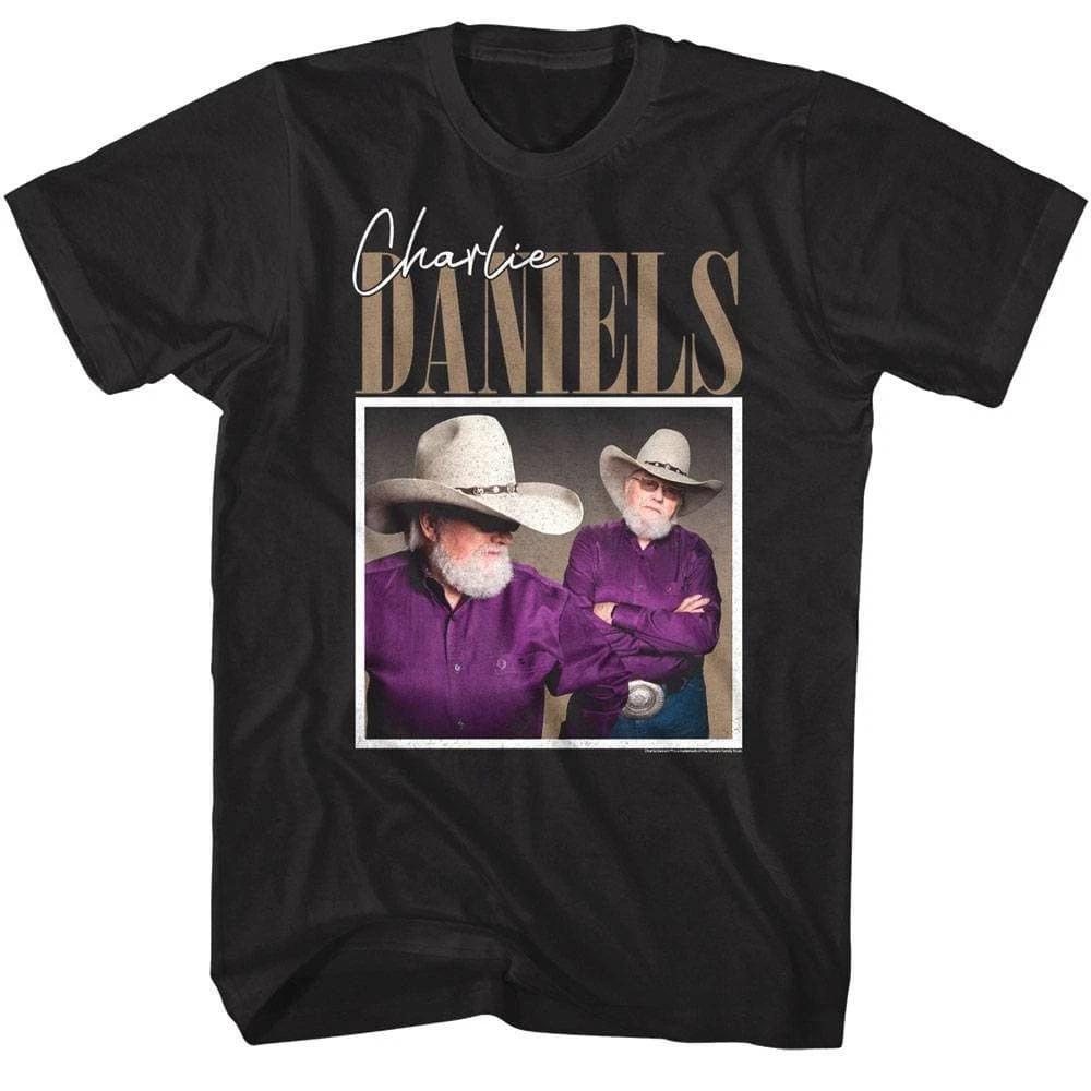 Charlie Daniels Double Vision Men's T Shirt