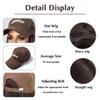 MERISIHAIR Синтетический парик шляпы Длинный прямой парик для женщин Парик Дружественный термостойкий для ежедневного использования
