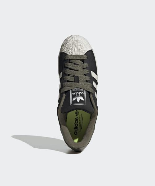 adidas Superstar II - Черный:оливковый:Оксид алюминия JI0136