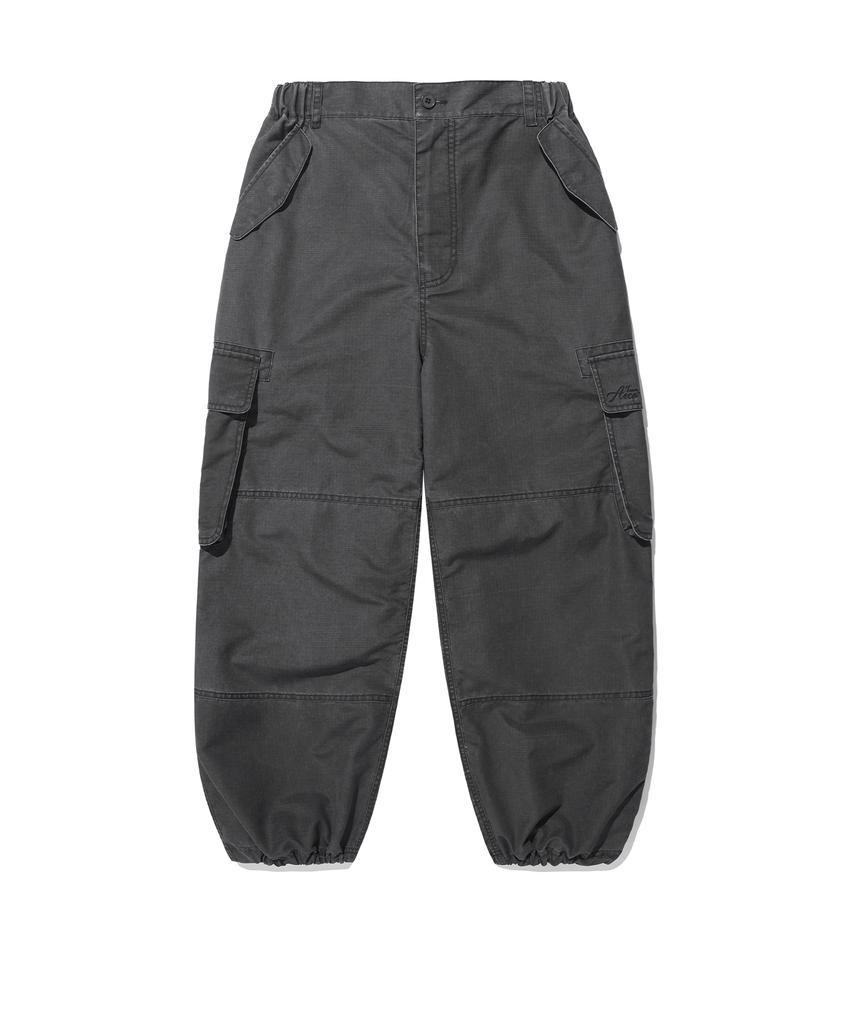 AECA Ripstop Washing Cargo Pants-Charcoal