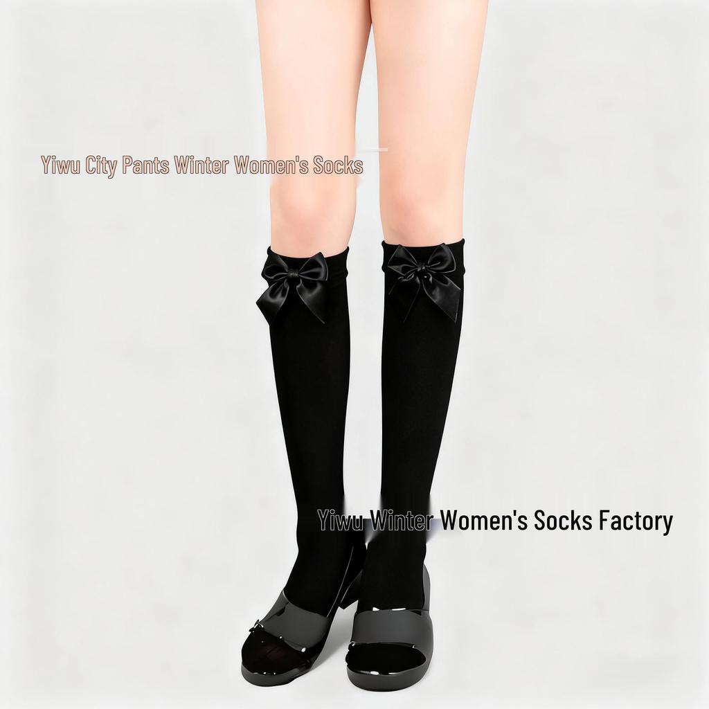 Женские прозрачные чулки до бедра: Дымчато-серый, Черный, Бежевый, Белый - Идеально для Весны и Осени.