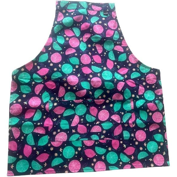 Mexican Themed Apron - 100% Cotton, Liquid Repellent, Durable, with Pocket - Ideal for Kitchen, Painting, Cleaning, Crafts