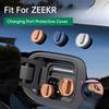 Подходит для Zeekr 001 007GT 009 7X 9X Защитная крышка порта зарядки Водонепроницаемая Пылезащитная Влагозащитная Защита Автомобильный интерьер