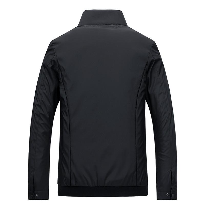 Jacket Men's Coat Casual Large Stand Collar Jacket Spring And Autumn Wear