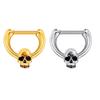 Sturdy 316L Stainless Steel Skull Head Nose Piercing Jewelry Unique Nose Stud Perfect For Music Festivals And Parties