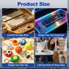 20 Pcs Blue Keyboard Switches, 3-Pin Clicky Tactile Mechanical Keyboard Switches, Complete DIY Replacement Kit with Switch Pulle