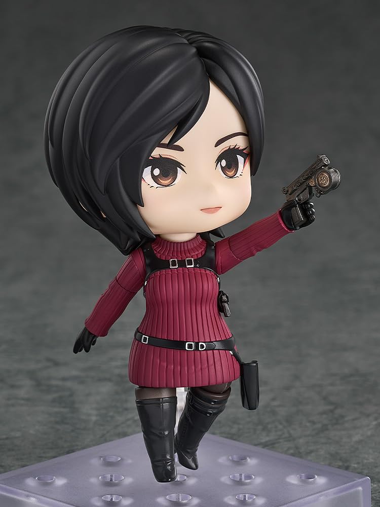 Good Smile Company Нендороид Resident Evil RE 4 Ада Вонг Пластиковая Раскрашенная Подвижная Фигурка Без Масштаба
