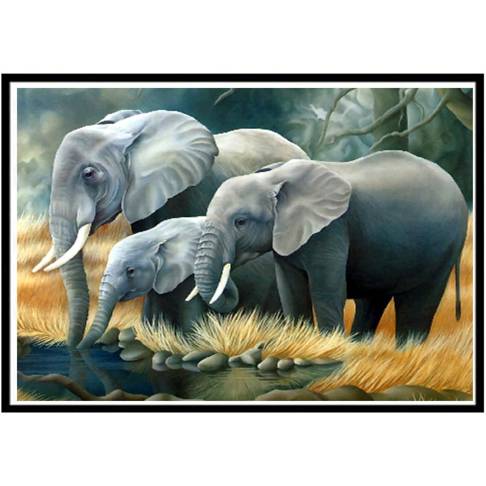 5D Diamond Painting Diy Beauty Animal Pattern Full Diamond Handmade Diamond Embroidery Mosaic Home Living Room Decoration Gift