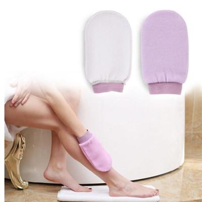 Люфа Инструмент для Чистки Варежка Массажная Мочалка для Тела Перчатки для Душа и Ванны Отшелушивающая Моет Кожу