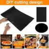 10Pcs Oven Liners Grill Mat 50x40cm Non Stick BBQ Grill Liners Reusable Barbecue Baking Liners Cook Pad Microwave Oven Tool