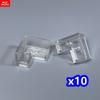 Кирпичики MOC 1x2x1 1x1x1 2x2 Угловой Прозрачная панель-окно Кирпичик 6231 4865 91501 Аксессуары для аквариума Строительные блоки Детские игрушки