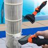 Swimming Pool Cartridge Filter Cleaner with Handle One-key Start Hot Tub SPA Water Filter Cleaning Hose