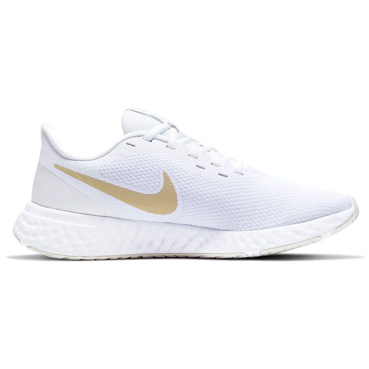 Nike Revolution 5 Белый/Золотой Женский BQ3207-108