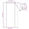 Bamboo Roller Blind Yellow 80 x 160 cm