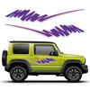 2 шт. Для SUZUKI JIMNY JB64W JB74W Боковые Наклейки на Дверь Автомобиля Комплект Декалей Полосы на Кузов Водонепроницаемая Виниловая Пленка Автоаксессуары для Экстерьера