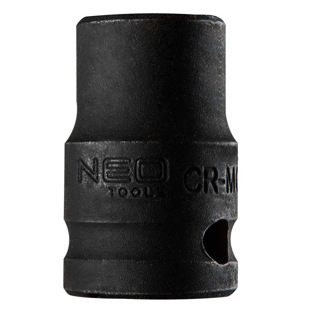 1/2" impact socket, 13 x 38mm, Cr-Mo