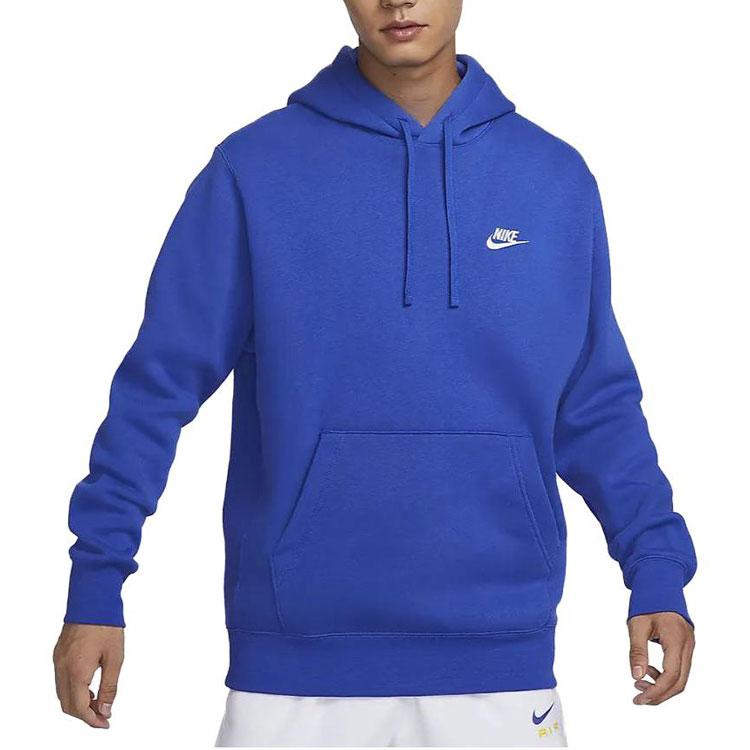 Nike Спортивная одежда Club Fleece Hoodie Men Tops Game-Royal-Blue BV2655-480