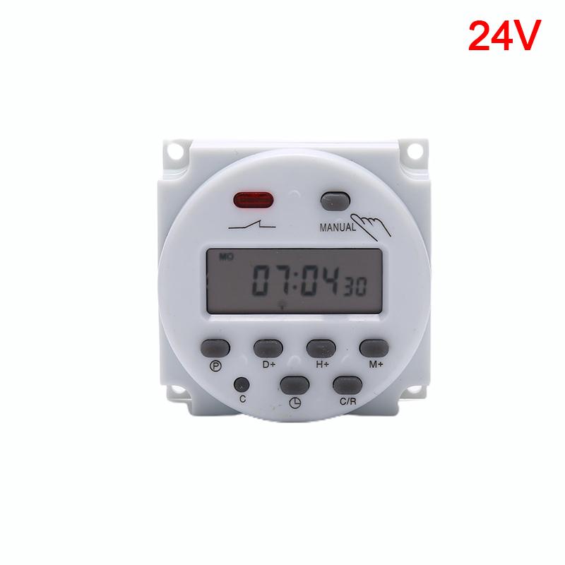 Cn101A 12 В 24 В 110 В 240 В цифровой ЖК-реле таймера питания