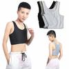 Women Invisible Wrapped Chest Lesbian Corset Tomboy Cosplay Comfortable Type Vest