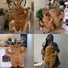 Cute Cute Large Cockroach Plush Toy With Muscular Design For Kids And Collectors