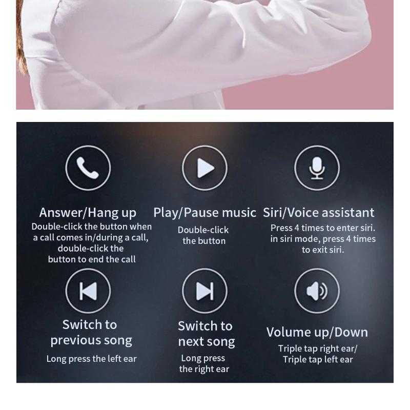 2025 Новая TWS-гарнитура 2 в 1 Смарт-часы 1,39" Женские Мужские Спорт Фитнес Пульсометр Трекер здоровья Часы Наушники Музыка Смарт-часы