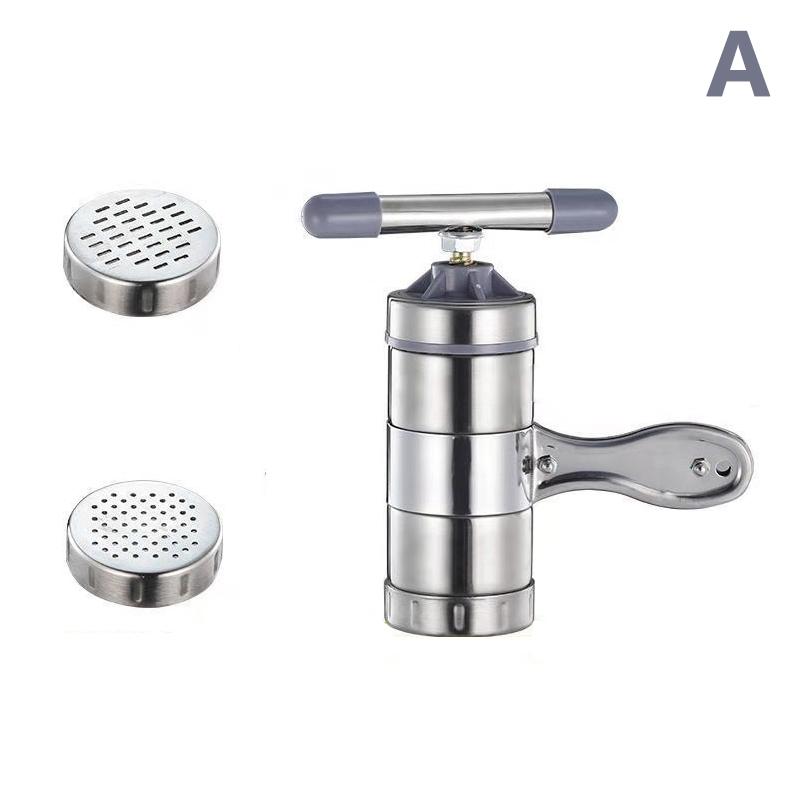 Нержавеющая сталь Приготовление спагетти пресс машина для пасты ручная лапшерезка соковыжималка для фруктов с 2 или 5 прессующими формами