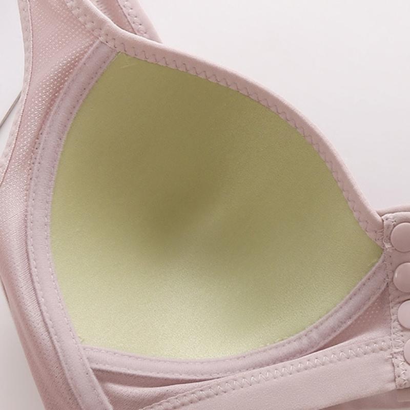 Большой размер без стального кольца для кормящей мамы пуш-ап красивое нижнее белье для спины тонкий срез дышащий регулируемый женский бюстгальтер