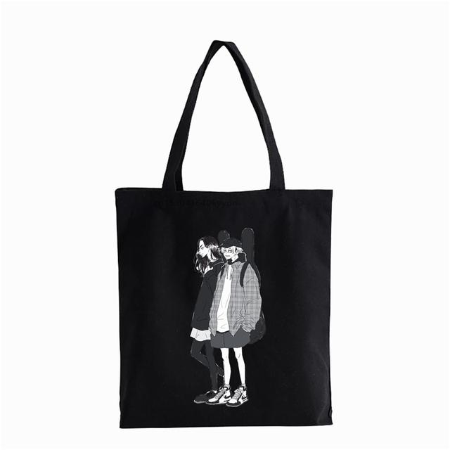 Аниме Токио Мстители Большая Сумка Холст Сумка На Ремне Эко Хип-Хоп Сумка Для Покупок Женская Сумка-тоут Harajuku Сумка-шоппер Женские Сумки