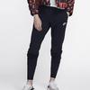 Nike As W Nsw Essential Pant Reg Flc Ribbed Velvet Sports Casual Long Брюки Женские брюки Черные CI1197-010