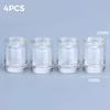 Heavy Duty Clear Acrylic Advertising Screws Transparent Support Nails for Billboard Glass Wall Installation