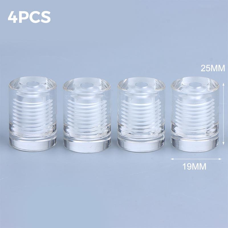 Heavy Duty Clear Acrylic Advertising Screws Transparent Support Nails for Billboard Glass Wall Installation