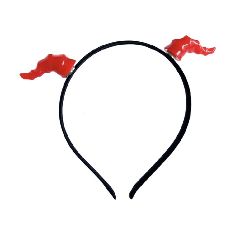 Detachable Devil Horn Hairband For Kids Adult Halloween Costume Parties RolePlay Theme Event Anime Hair Decoration