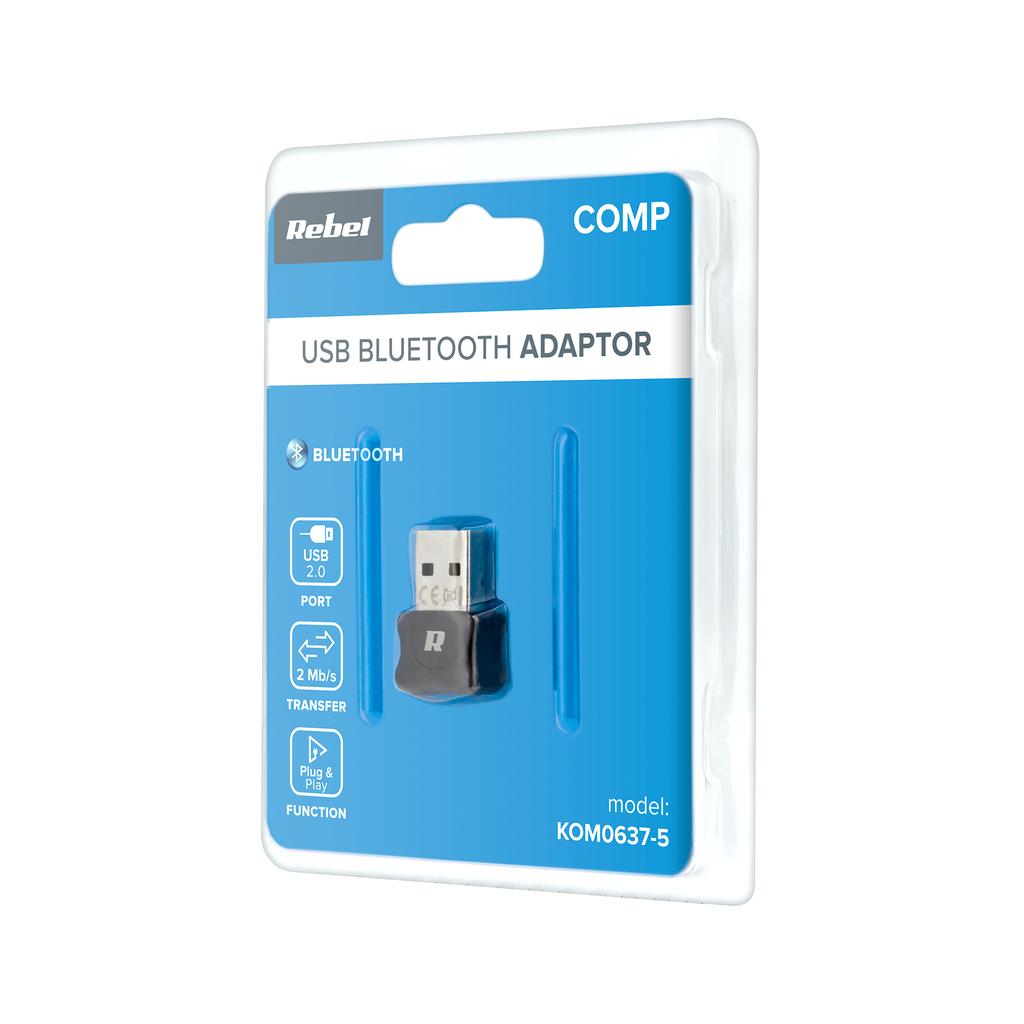 Plug&Play NanoStick Rebel Bluetooth 5.0 USB adapter for a laptop computer