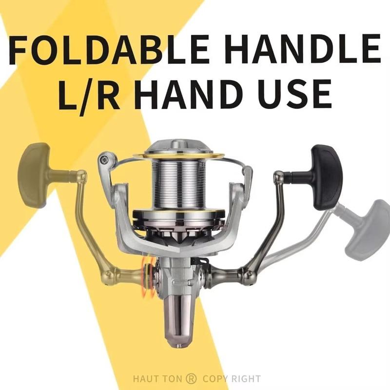 Новая спиннинговая катушка серии NGK8000-14000, облегченная усовершенствованная версия, 17+1 подшипник BB, высокопрочная графитовая рама, серфинговая рыболовная катушка общего назначения