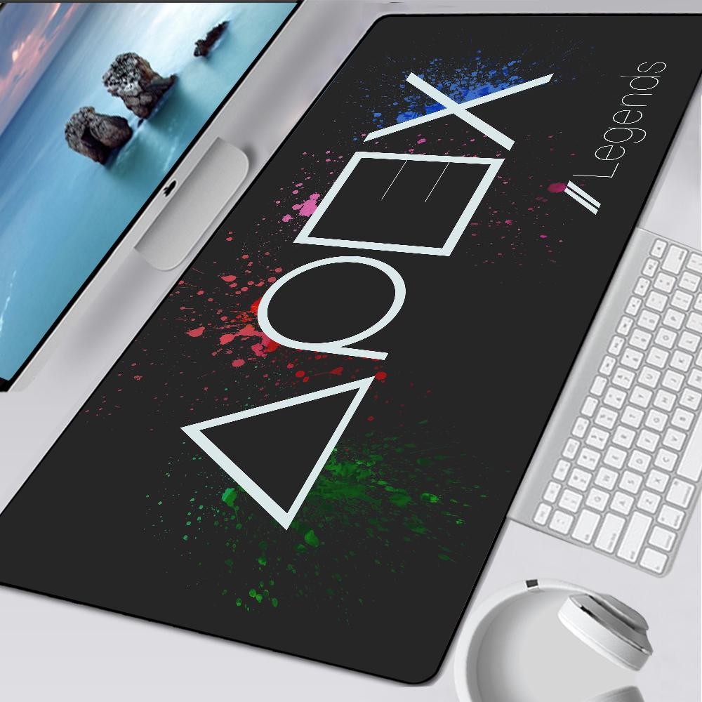 Apex Legends Logo Large Gaming Mouse Pad Computer Mousepad Pc Gamer Mouse Mat Laptop Mausepad Mouse Carpet Keyboard Mat Desk Pad