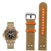 Нейлоновый+Кожаный Ремешок для Часов Sei-ko Hamilton Khaki Aviation Beyond Wind Series Холщовый с Заклепками Военный Ремешок 22 мм