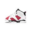 Кроссовки Air 6 Retro TD Carmine 2021 Белый Черный 384667-106